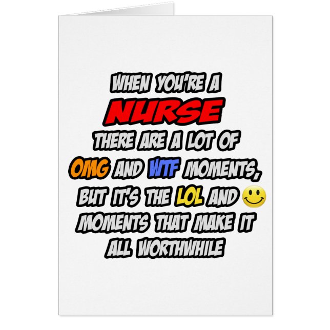 Verpleging ... OMG WTF LOL (Voorkant)