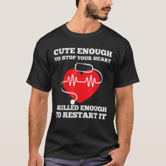 Verpleging verpleegster Gift Funny Nurse T-shirt