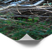 Verplette auto Poster (Hoek)