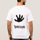Verpletter als oppossum t-shirt (Achterkant)