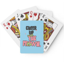 VERPLETTER DE FRONS OPBEUREN POKER SPEELKAARTEN 