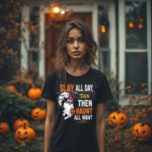 Verpletter de hele dag, en spook dan de hele nacht