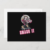 Verpletter het briefkaart (Voorkant / Achterkant)