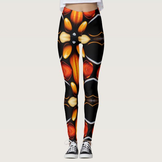 Verpletter Leggings (Voorkant)