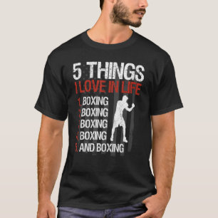 Verpletter ons als vlag Boxer Gezegde 5 T-shirt