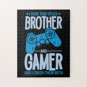 Verpletter twee titels Broer en gamer Legpuzzel
