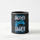 Verpletter twee titels Broer en gamer Mok (Midden)