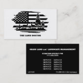 *~* Verpletterd AP27 het Landschap van het Bos van Visitekaartje (Voorkant / Achterkant)