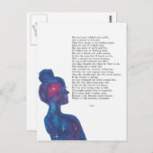 Verpletterd Briefkaart (Voorkant / Achterkant)