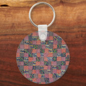 Verpletterd Twee Togetherness Sleutelhanger (Voorkant)