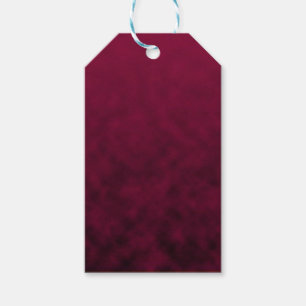 Verpletterde bloem cadeaulabel