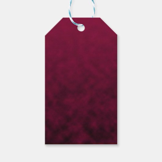 Verpletterde bloem cadeaulabel (Voorkant)