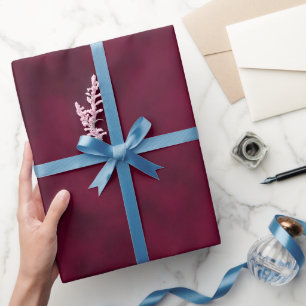 Verpletterde bloem cadeaupapier