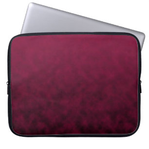 Verpletterde bloem laptop sleeve