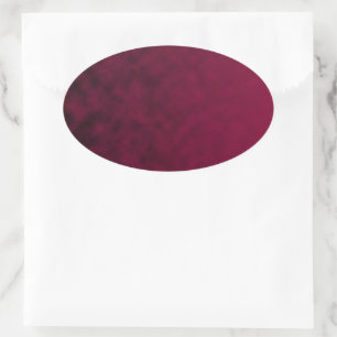 Verpletterde bloem ovale sticker