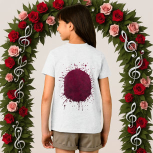 Verpletterde bloem Tri-Blend shirt