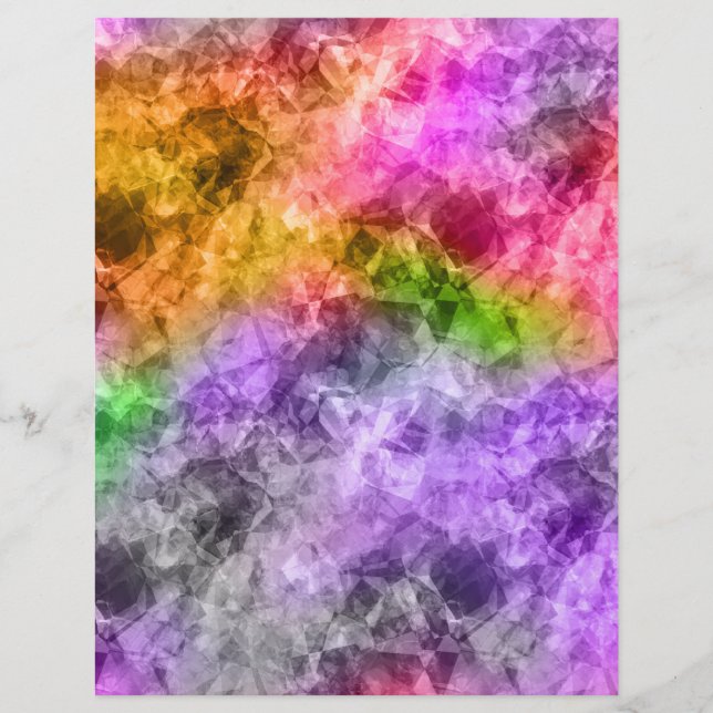 Verpletterde exotische textuur (Voorkant)