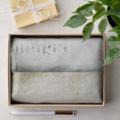 Verpletterde vervormde getextureerde tekst tissuepapier (Geschenk)