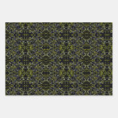 Verpletterend Proces Quirky Abstracte Elektronisch Inpakpapier Vel (Voorkant 2)