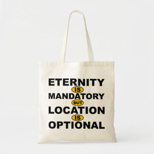 Verplicht alternatieve locatie optionele Canvas ta Tote Bag