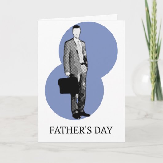 Verplichte Vaderdag Kaart (Voorkant)