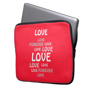 VERPLICHTING OP BOYFRIEND, VRIENDIN, SCHOON, WIFE LAPTOP SLEEVE