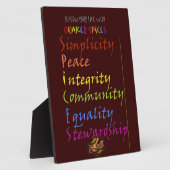 Verraad uw leven met Quaker Spices Plaque Fotoplaat (Zijkant)