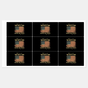 Verraders en Patriotten Labels