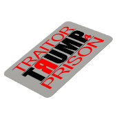 VerraderTrump 4 Gevangenis Magneet (Linkerzijde)