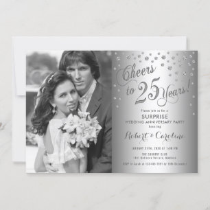 Verras 25-jarig jubileum met foto - Zilver Kaart