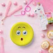 Verrassde Emoji Papieren Kommen (Feest)