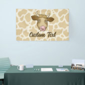 Verrassde Koe Banner (Beurs)