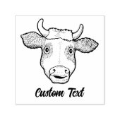 Verrassde Koe Zelfinkend stempel (Design)