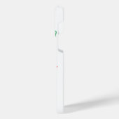 Verrassde Rooster Funny iPhone Hoesje (Linkerkant)