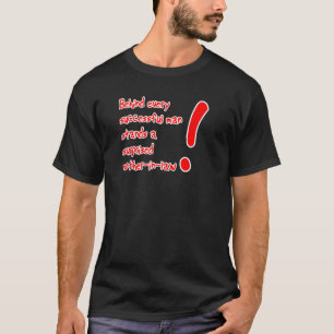 Verrassde schoonmoeder-in-vocht Funny T-Shirt Humo