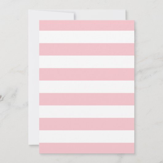 Verrassend 40e verjaardag Uitnodiging Roze en Goud (Achterkant)