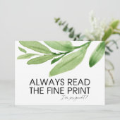 Verrassend dat ik een Zwangere Zwangerschap Aankon Kaart (Staand voorkant)