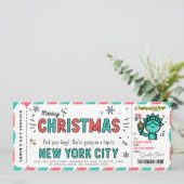Verrassend New York Trip Cicket Voucher (Staand voorkant)
