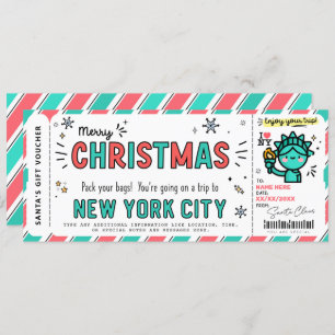 Verrassend New York Trip Cicket Voucher