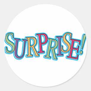 Verrassend! Ronde Sticker