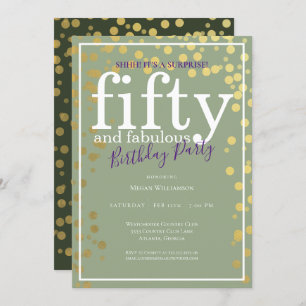 Verrassend vijftig jaar Paars goud Kaart