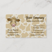 Verrassend Visitekaartje van de Koe (Voorkant)