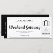 Verrassend weekeinde cadeaubon reiswoeste (Voorkant / Achterkant)