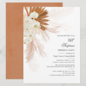 Verrassende 60e Verrassingsdag Tropische Partij Kaart (Voorkant / Achterkant)