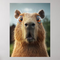 Verrassende Capybara close-up