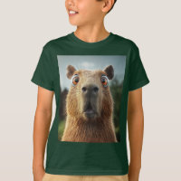 Verrassende Capybara close-up