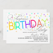 Verrassende feestdagen kaart (Voorkant / Achterkant)