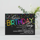 Verrassende feestdagen kaart (Staand voorkant)