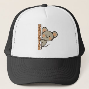 Verrassende Mopshattige Muis Trucker Hoed Kawaii D Pet