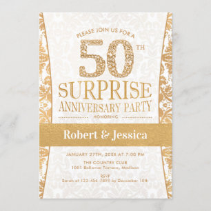 Verrassende partij van het 50e Jubileum - Gold Whi Kaart
